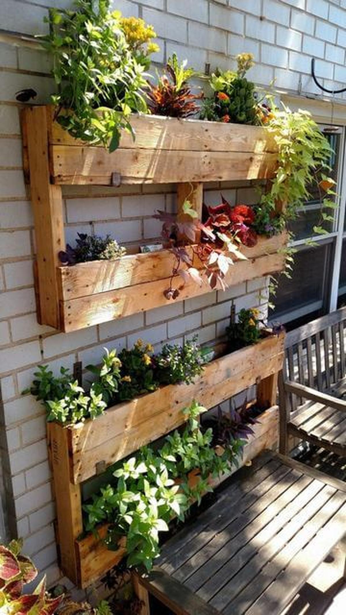 Pallet Wooden Vertical Garden