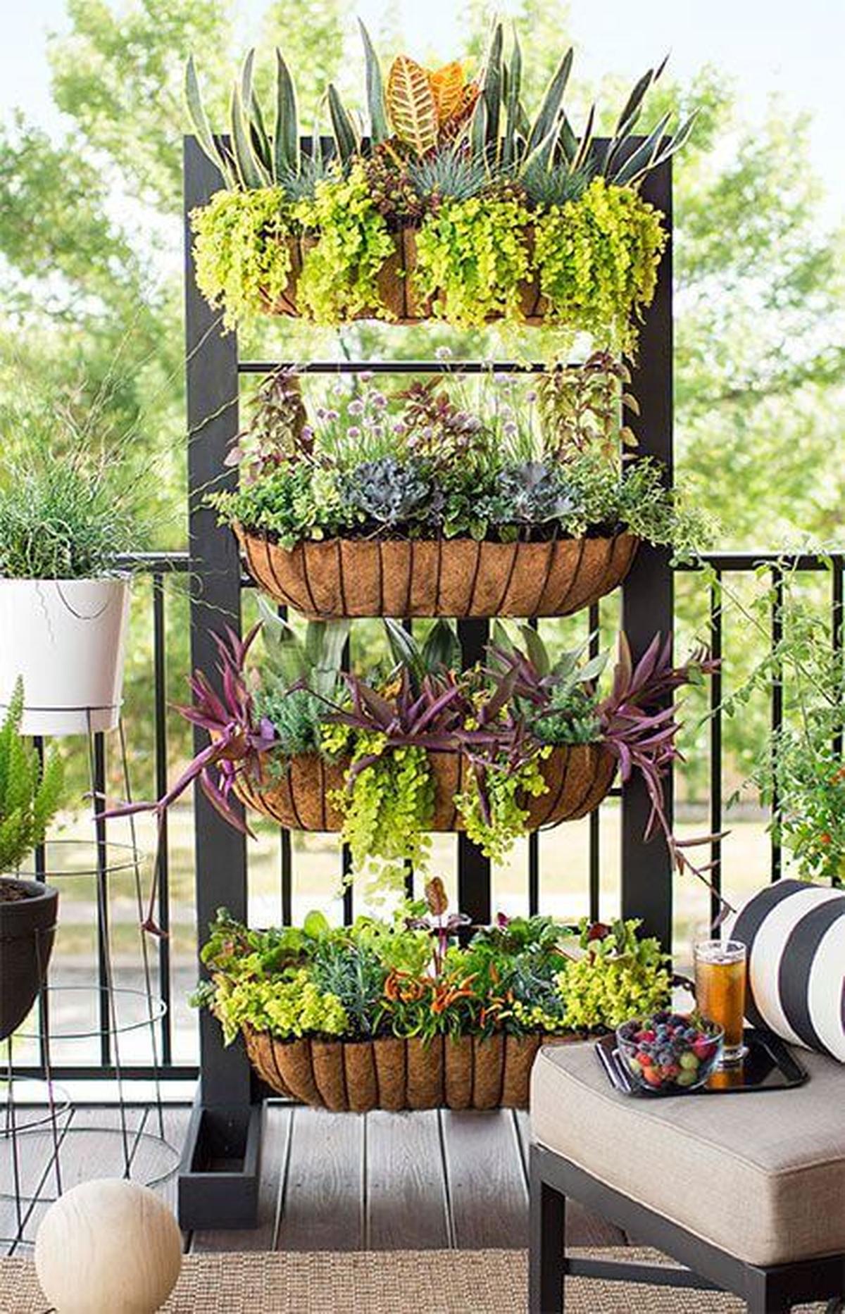 Tiered Vertical Garden