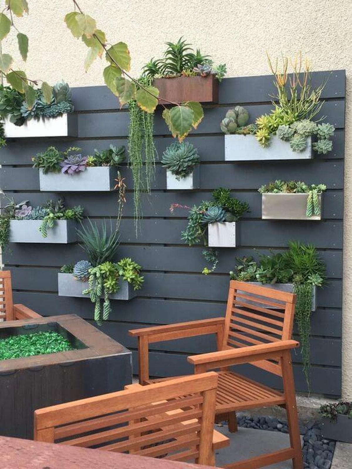 Metallic Greenery Display