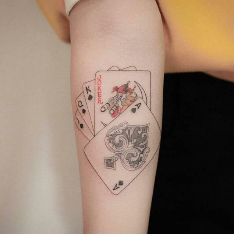 21 Creative Playing Card Tattoo Ideas for Bold Designs - Velocity Art ...