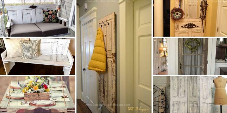 Best DIY Old Door Transformations into Vintage Decor