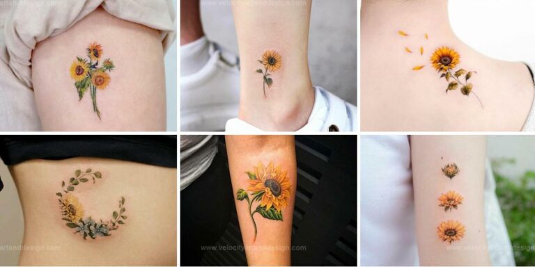 Best Sunflower Tattoos for Bright Souls