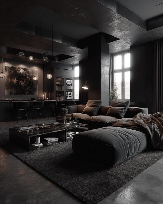 Trendy Urban Living Room