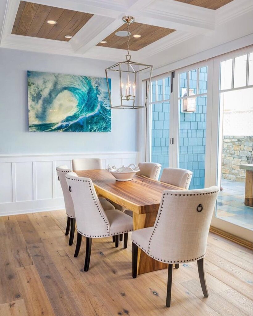 28 Stunning Coastal Dining Room Ideas for a Breezy Beach Vibe ...