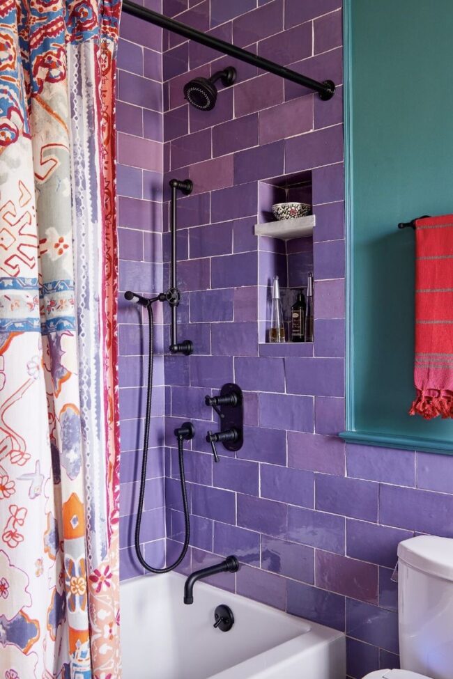 Vivid Tiles with Eclectic Charm