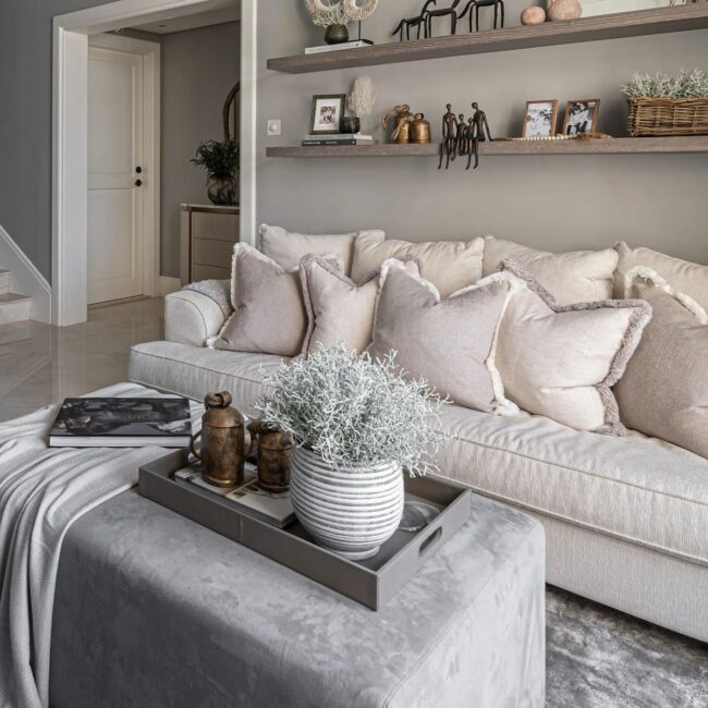 Soft Upholstered Ottoman Design
