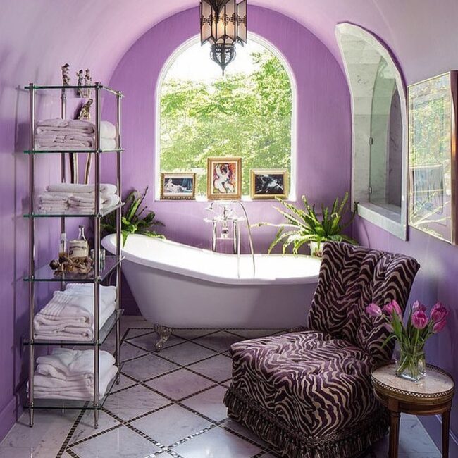 Soft Lavender Glow in Design