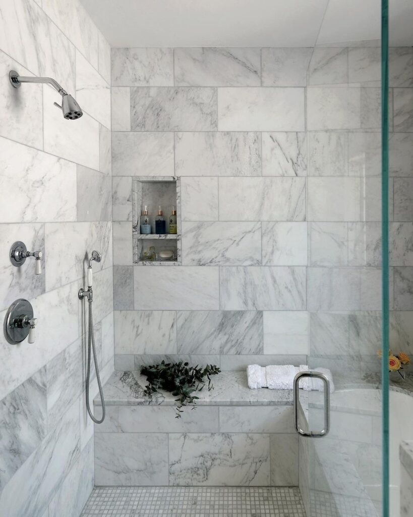 27 Luxurious Marble Bathroom Ideas for a Classic Feel - Velocity Art and Design