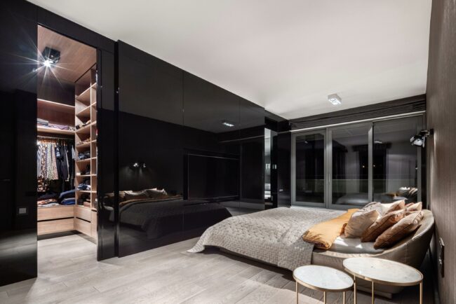 Lighting Tips to Brighten Black Bedroom