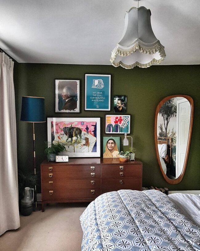 Creative Touch in Deep Green