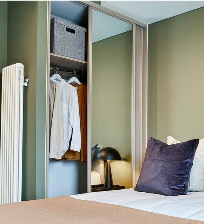 Sleek Space-Saver Wardrobe