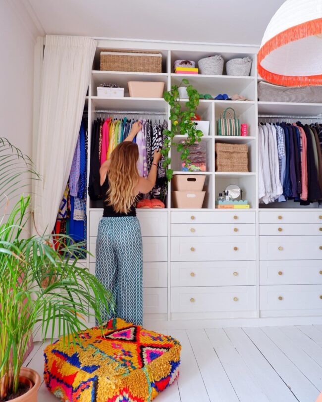 Colorful Closet Solutions