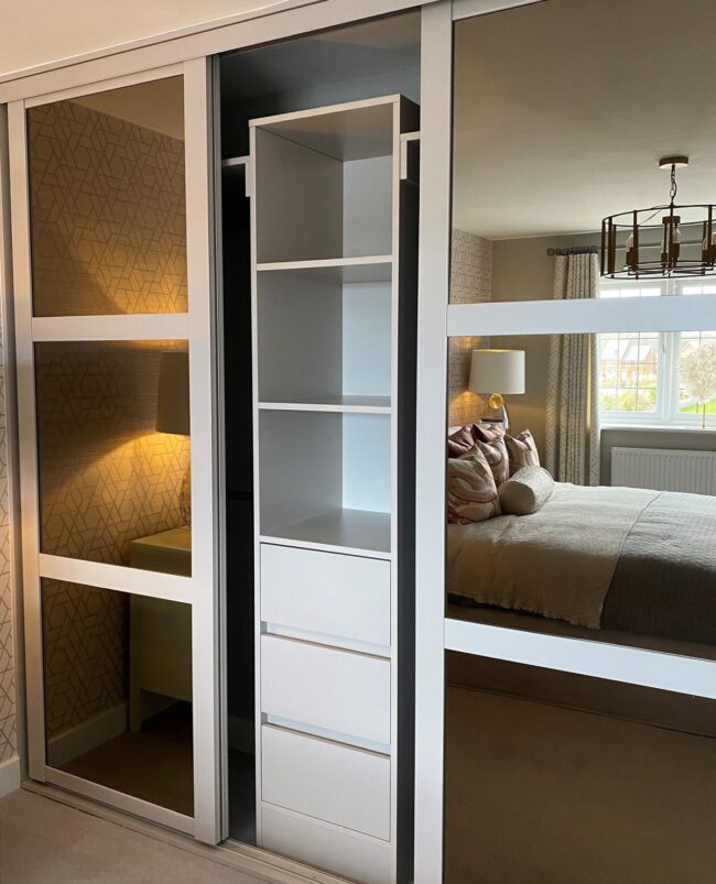 Shimmering Sliding Closet Magic