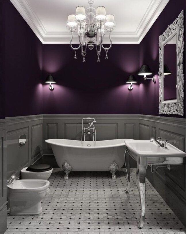 Monochrome Design with Regal Appeal