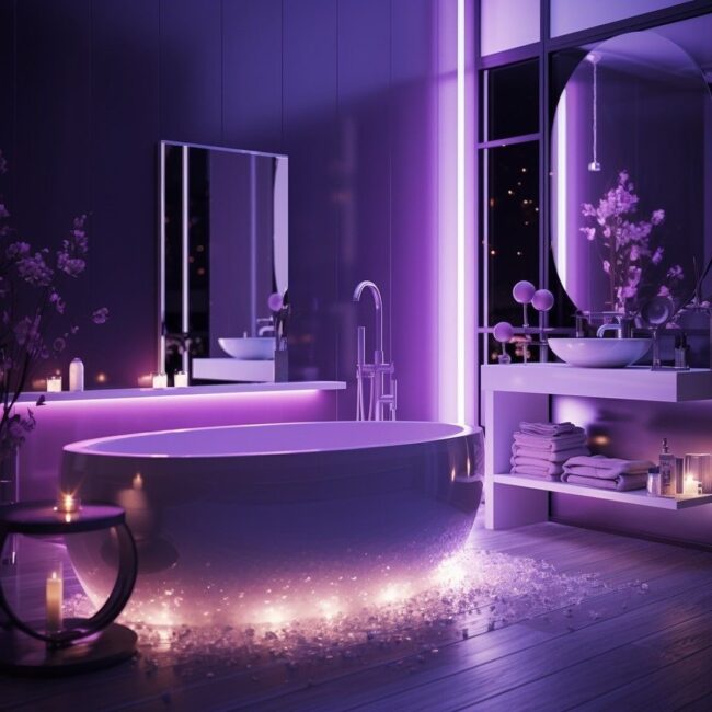 Purple Twilight Bathing Bliss