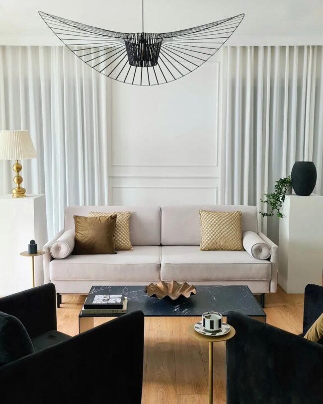Sleek Style Meets Artful Grace