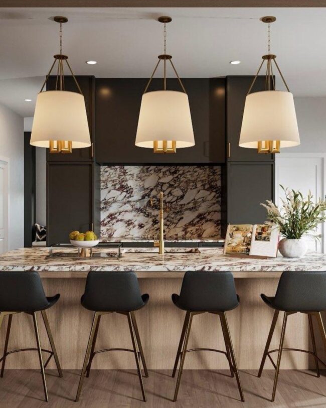 Bold Lines with Warm Accents