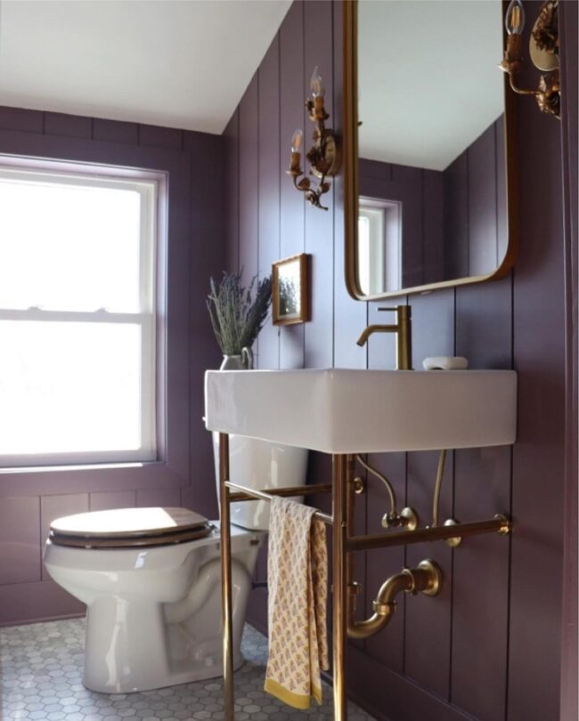 Victorian Violet-Inspired Design