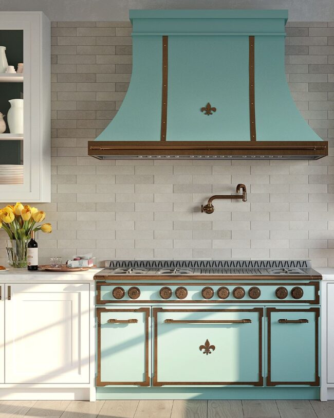 A Playful Pop of Color in a White Wonderland