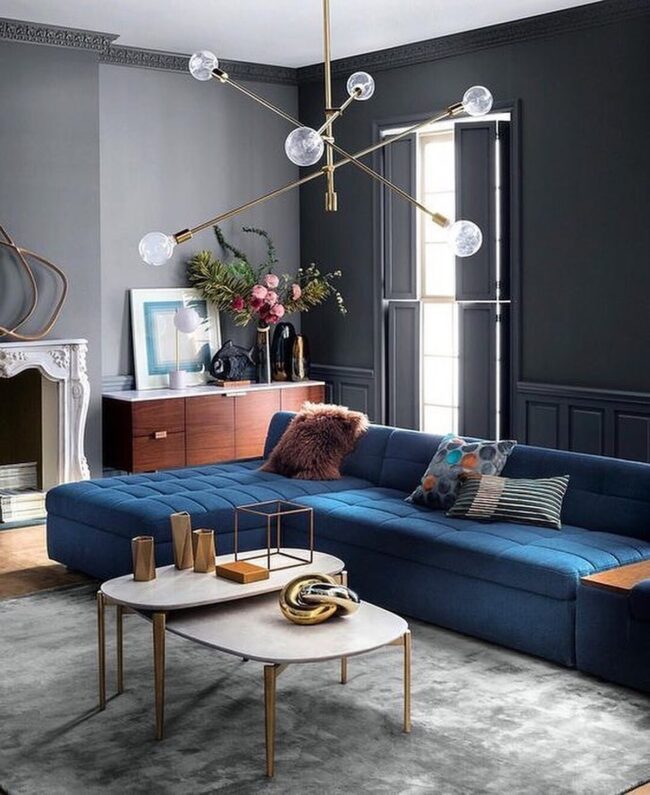 Colorful and Refined Room Design