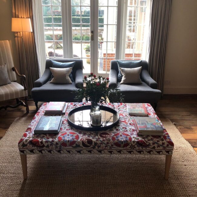Floral Upholstery for Charming Spaces