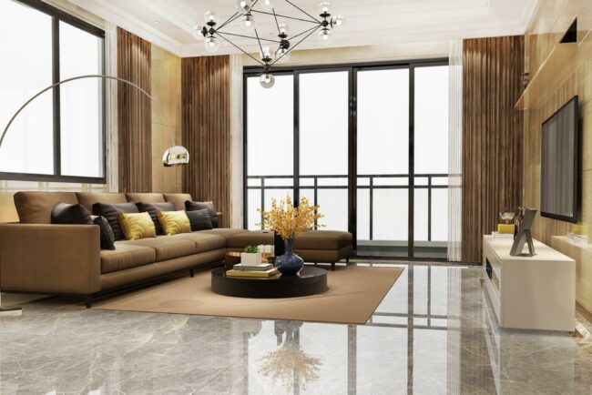 Tile Finishes That Enhance Your Living Room’s Style