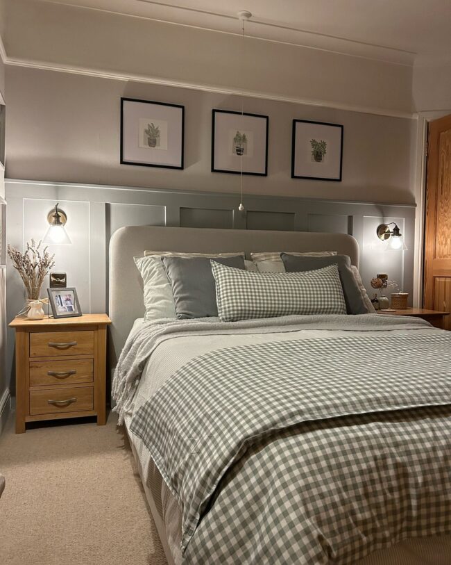 Charming Olive and Grey Retreat