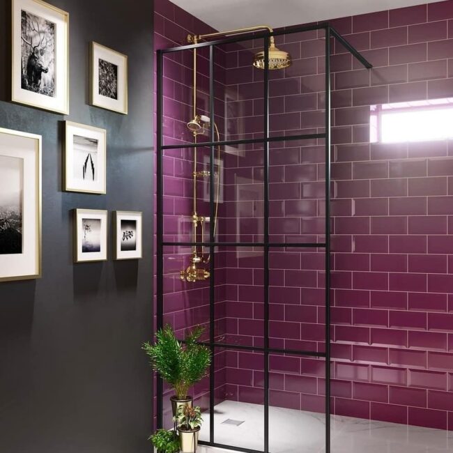 Bold Purple in Modern Style