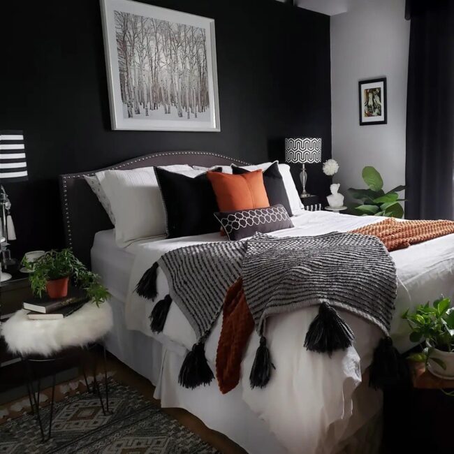 Cozy Chic in Black and White