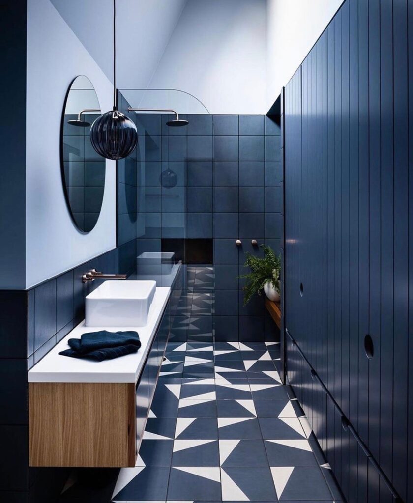 30 Stylish Blue Bathroom Ideas to Elevate Your Space - Velocity Art and ...