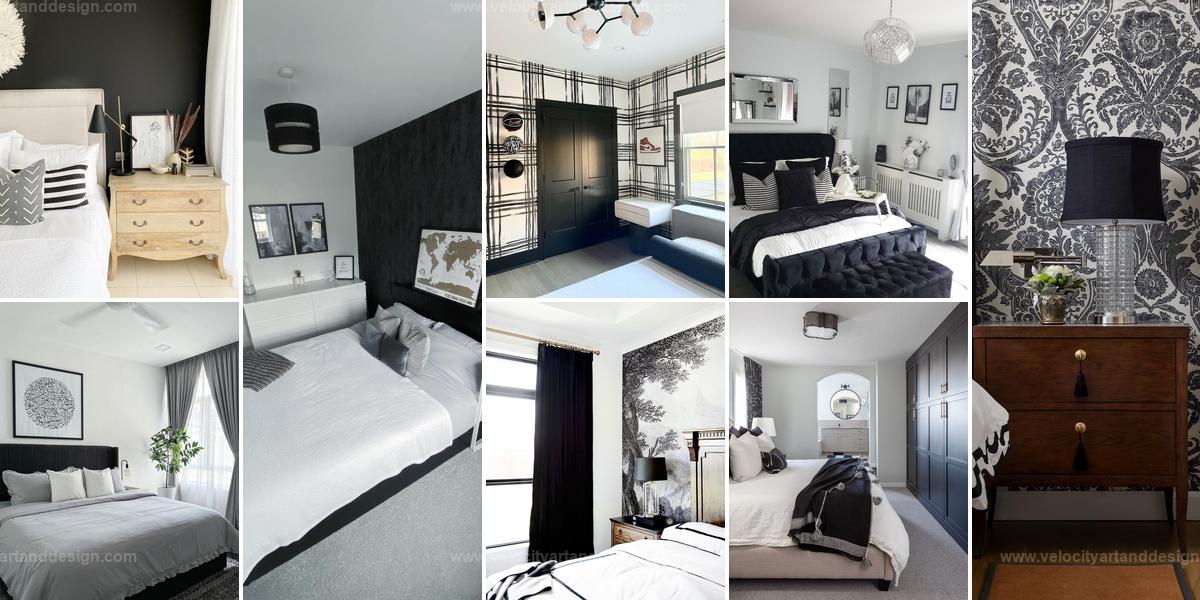Top Black and White Bedroom Ideas